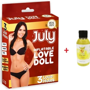 July 3 Işlevli Şişme Bebek Kadın Manken + 100 ml Kaydırıcı  Jel