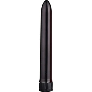 Anal Ince Parlak Siyah Renk Titreşim Ayarlı Vibratör