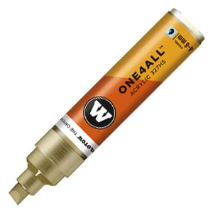 ONE4ALL, 327HS Kesik Uç Marker, 4-8 mm - Metallic Gold