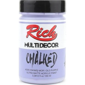 Multi Decor Chalked 100 ml - Eskimiş Mor 4536