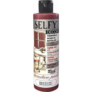 Selfy Decor Vernikli Boya 240 cc - Burgundy 828