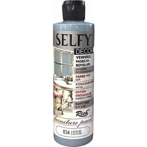 Selfy Decor Vernikli Boya 240 cc - Lotus 834