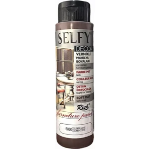 Selfy Decor Vernikli Boya 500 cc - Colombia Kahve 5860