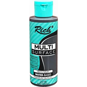 Multi Surface Her Yüzey Için Akrilik Boya 120 cc - Antrasit 2318