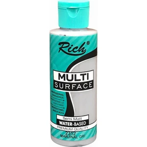 Multi Surface Her Yüzey Için Akrilik Boya 120 cc - Marjinal Gri 2312