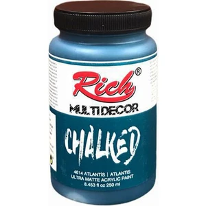 Multi Decor Chalked Ultra Mat Akrilik Boya Atlantis 4614 Mavi Renk 250 Ml