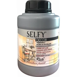 Selfy Decor Vernikli Boya 1250 cc - Antrasit 12872
