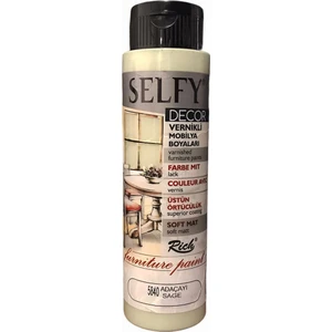 Selfy Decor Vernikli Boya 500 cc - Adaçayı 5840