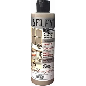 Selfy Decor Vernikli Boya 240 cc - Vizon 850