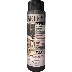 Selfy Decor Vernikli Boya 500 cc - Antrasit 5872