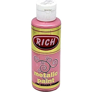 Metalik Akrilik Boya 120 cc N:782 Şeker Pembe