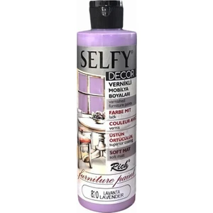 Selfy Decor Vernikli Boya 240 cc - Lavanta 820