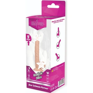 22 cm Uzunluk Ten Dokusu Gerçekçi Yumuşak Realistik Vantuzlu Dildo Penis