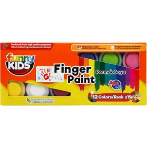 Funny Kids Parmak Boyası Seti 12 x 15 ml