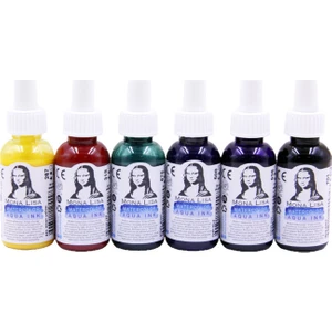 Mona Lisa Watercolor Aqua Ink 6 x 30 ml