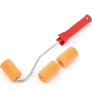 Metal Saplı Kadife Rulo Set 5 cm