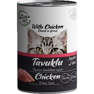 Eco Natura Pet Kitten Tavuklu Yavru Kedi Konservesi 400 gr