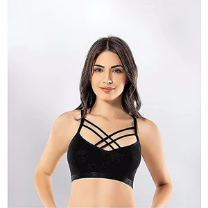 Kadın Siyah Ipli Büstiyer 3 Adet - 6343