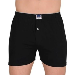 2 Adet Berrak 1099 Düğmeli Erkek Boxer %100 Pamuk Penye Boxer