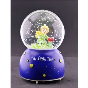 Star Global Küçük Prens Kar Küresi Orta Boy Işıklı Müzikli 12CM