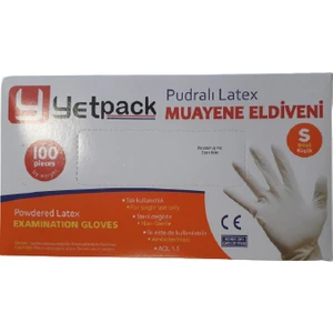 Pudralı Latex Small Eldiven