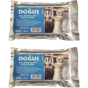 Kil Seramik Hamuru Beyaz 1000 gr