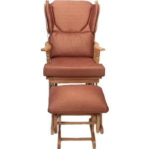 Sallanan Sandalye Sallanan Koltuk baba tv koltuğu doğal ahşap iskelet