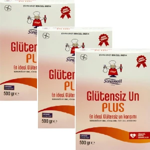 Sınangıl Glutensız Un Plus 500 gr x 3