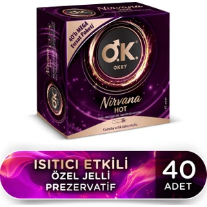 Nirvana Hot 40’lı Prezervatif Avantaj Paketi
