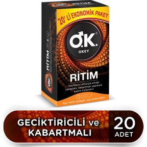 Ritim Prezervatif 20'li Ekonomik Paket