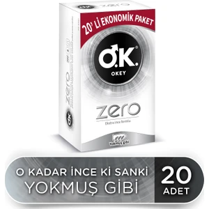 Zero 20'li Prezervatif Ekonomik Paket
