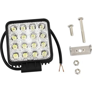Kare Offroad Sis Lambası 16 Ledli 48 W