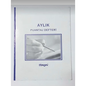 Aylık Puantaj Defteri