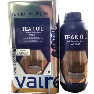 Valresa Ithal Teak Oil - Valresa Ithal Tik Yağı 0,75 Lt