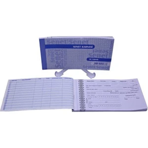 Senet Karnesi 50 Yaprak