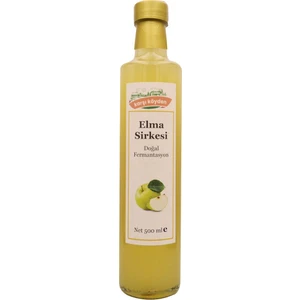 Karşı Köyden Doğal Fermantasyon Elma Sirkesi (500ml - Cam Şişe)