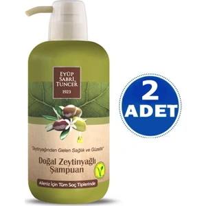 Eyüp Sabri Tuncer Doğal Zeytinyağlı Şampuan 600 ml 2 Adet
