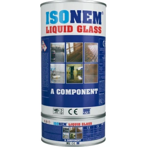 Isonem Lıquıd Glass Sivi Cam-Seffaf Ve Parlak Su Izolasyonu 4 kg Set
