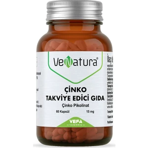 Çinko Takviye Edici Gıda 15 Mg 60 Kapsül