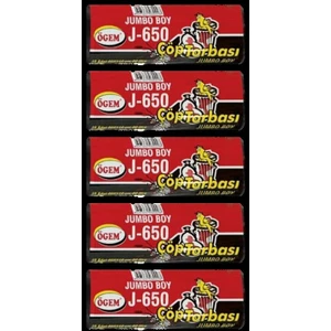 Jumbo Boy J-650 Çöp Torbası 10'lu 80X110 90 Lt. 5 Paket