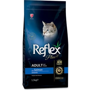 Plus+ Yetişkin Kedi Maması 1.5 kg (Somonlu)