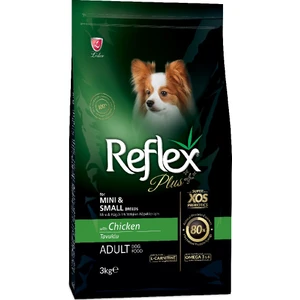 Plus+ Mini & Küçük Irk Yetişkin Köpek Maması 3kg (Tavuklu)