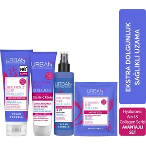Urban Care Hyaluronic Acid & Collagen Serisi 4'lü Set