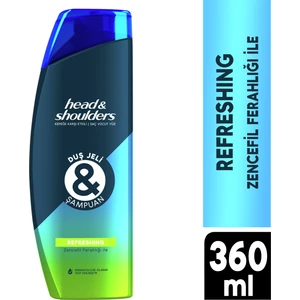 Head & Shoulders Duş Jeli ve Şampuan Refreshing 360 ml