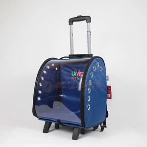 La Vista  Kale Valiz Pet Taşıma Çantası Mavi 38X26X42H cm