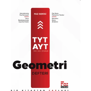 Faz Yayınları TYT - AYT Geometri Defteri