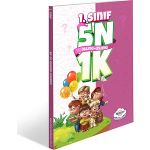 Öğretmen Evde Yayınları 1. Sınıf 5N1K Okuma Anlama Kitabı