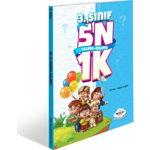 Öğretmen Evde Yayınları 3. Sınıf 5N1K Okuma Anlama Kitabı