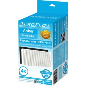 Aeroflow Anker Eufy Robovac 11S - 35C / 12 / 15C / 15T / 30 / 30C / 35C Filtre - 4 Adet