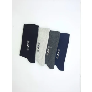 Black Arden Socks Pamuklu 4'lü Erkek Uzun Çorap BT-0061